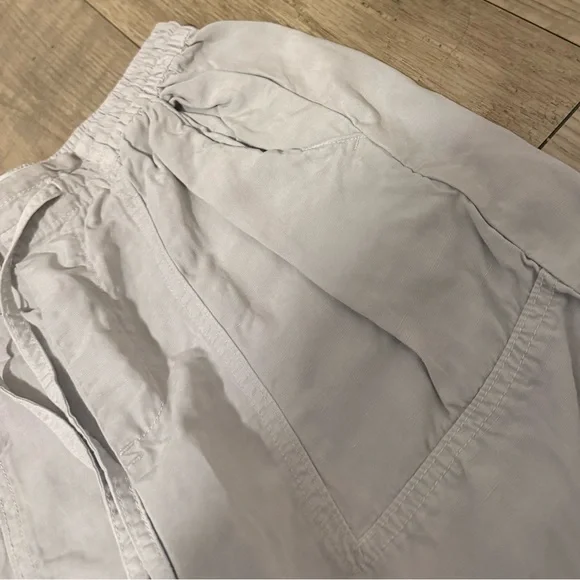 NWOT ZARA Elastic Waist Pants - Size XS: Color: Gray - Picture 6 of 8